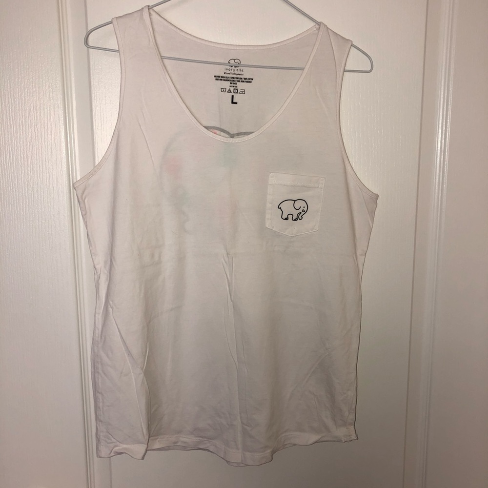 Ivory Ella Tank Top